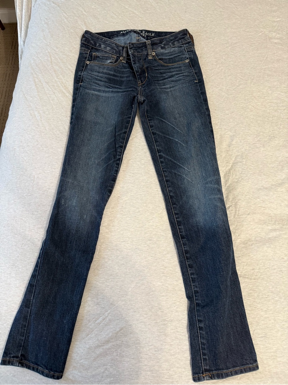 American Eagle Outfitters Dark Blue Flare Jeans